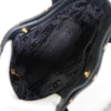 Chanel Coco Mark Wild Stitch Calfskin Handbag in Black
