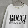 白色 Gucci 徽标运动衫