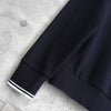 Fred Perry 徽标刺绣黑色运动衫