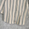 Burberry London 米色条纹半长衬衫