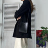 Jil Sander Tangle 小号皮革单肩包（黑色）