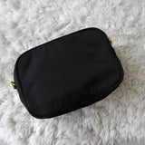 プラダ ポコノ テスート ナイロン リボン ポーチ ブラック - NEWSED