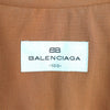 Balenciaga Vintage Cursive Logo Blouson Orange Brown
