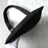 プラダ ポコノ テスートナイロン / サフィアーノレザー トライアングルロゴ ショルダーバッグ ブラック - NEWSED