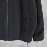 ポロ バイ ラルフローレン スモールポニーロゴ 刺繍 ウール ブルゾン ハイネック チャコールグレー - NEWSED