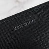 Prada nylon bifold wallet with triangle logo in black