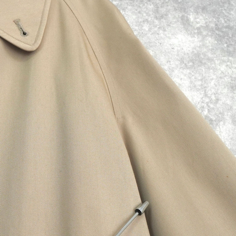 バーバリー ヴィンテージ ノバチェック裏地 ステンカラコート ベージュ - NEWSED