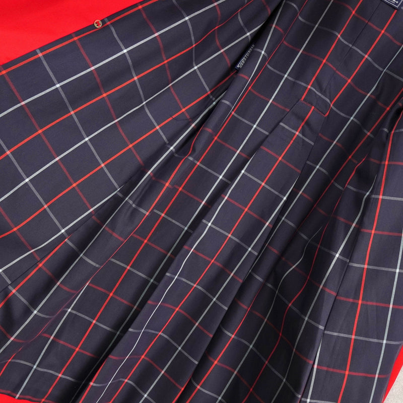 バーバリー ヴィンテージ ノバチェック裏地 トレンチコート レッド - NEWSED