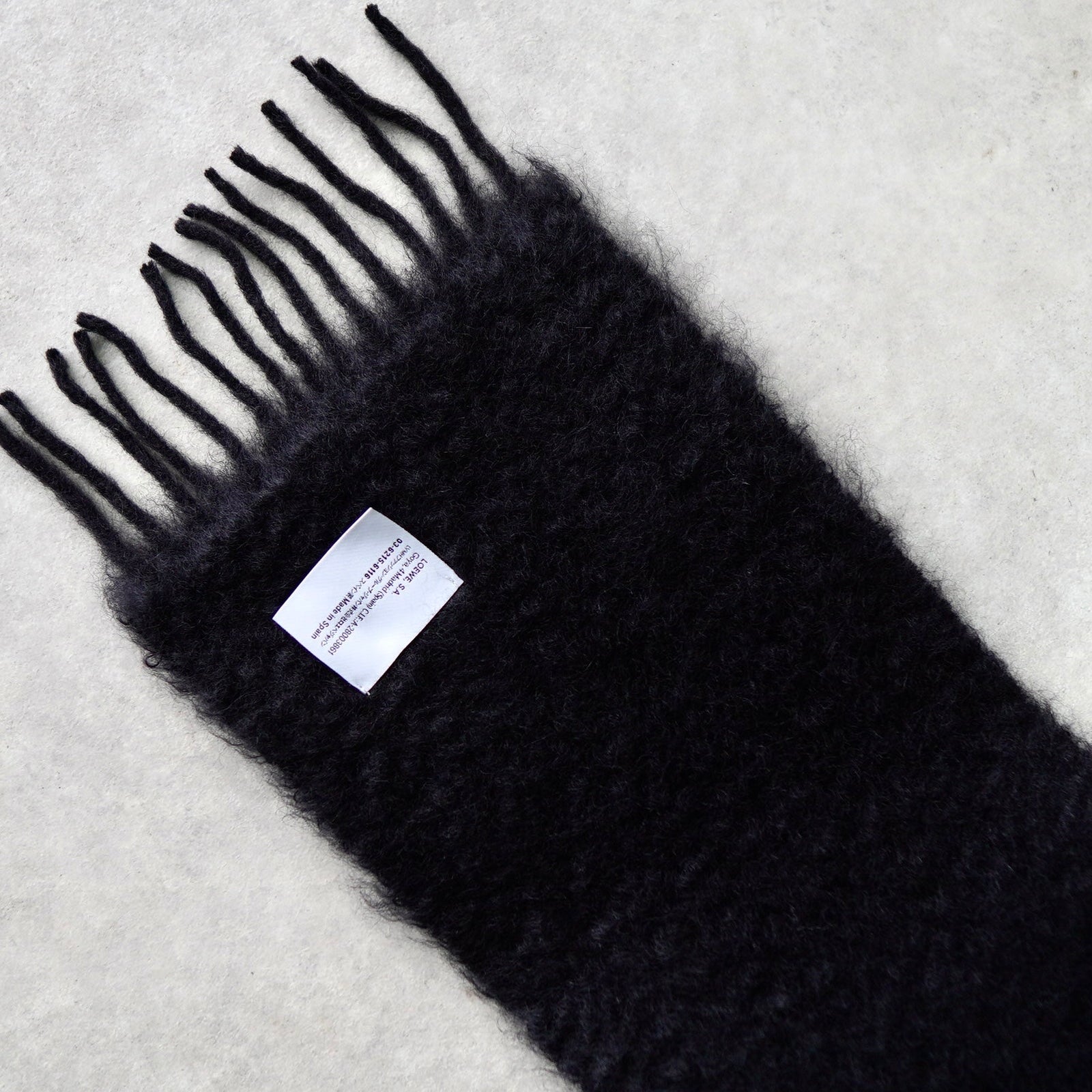 新品 未使用☆ロエベ マフラー モヘア アナグラム ⭐️ほぼ未使用