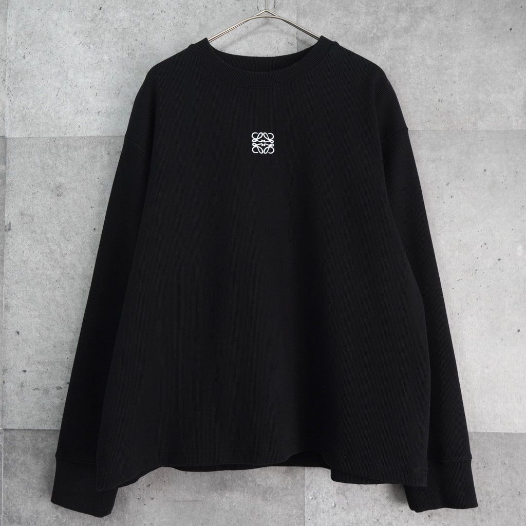 LOEWE Anagram 刺绣运动衫（女士）黑色