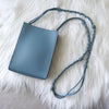 Jil Sander Tangle 蓝色小号皮革单肩包