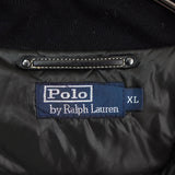 ポロ バイ ラルフローレン フーデッド アウトドアジャケット 中綿ジャケット ブルゾン ブラック - NEWSED