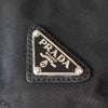 Prada 三角形徽标尼龙斜挎包 单肩包 黑色