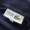 Lacoste 徽标贴片长袖 Polo 衫（海军蓝）