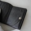 バレンシアガ エブリティ レザー 三つ折り財布 コンパクトウォレット ブラック
