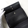 Prada 黑色三角形徽标尼龙双折钱包