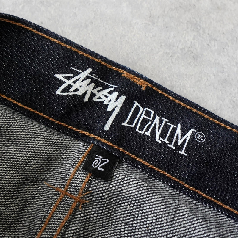 ステューシー ストレート デニム ジーンズ インディゴ - NEWSED