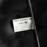 プラダ サテン クロップド ジャケット テーラードジャケット グレー レディース - NEWSED