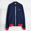 Lacoste Track Jacket Logo Patch Navy/Red