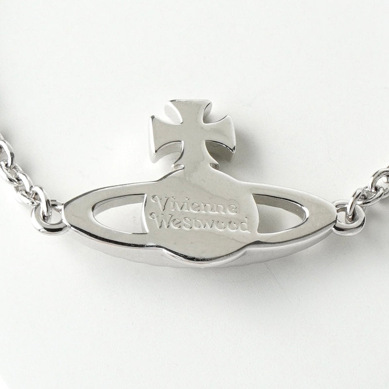 ヴィヴィアン ウエストウッド オーブ メイフェア ラインストーン シルバー ブレスレット - NEWSED