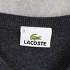 Lacoste 徽标贴片针织背心（灰色）