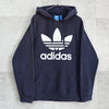 Adidas Logo Hoodie Navy