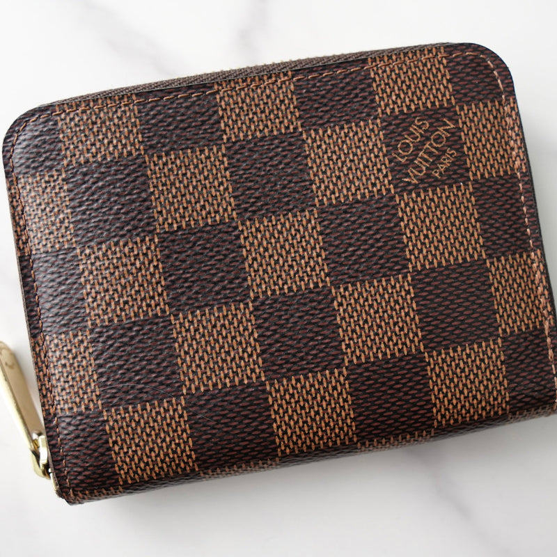 ルイヴィトン ダミエ ジッピー・コインパース コインケース ブラウン - NEWSED
