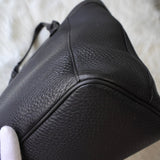 ロエベ アナグラム レザー トートバッグ ハンドバッグ ブラック - NEWSED