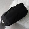 Prada nylon/leather ribbon handbag in black