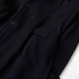 ワイズ ヨウジヤマモト ダメージ加工 スーパーロングコート ブラック - NEWSED