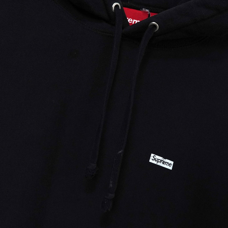 シュプリーム スモールボックスロゴ パーカー フーディー ブラック - NEWSED