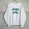 ジープ ロゴ スウェット ホワイトグレー