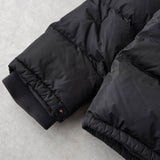 ポロ ラルフローレン ロゴ 刺繍 ダウンジャケット スモールポニー ブラック - NEWSED