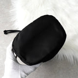 プラダ ポコノ テスート ナイロン 巾着 バッグ ポーチ ブラック - NEWSED