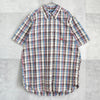 Stussy Logo Check Short Sleeve Shirt Multicolor