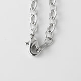 クリスチャン ディオール レインボーロゴ ハート シルバー ネックレス - NEWSED