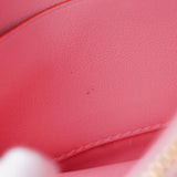 ボッテガ ヴェネタ イントレチャート レザー バイカラー 二つ折り財布 ピンク / レッド - NEWSED