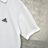 Adidas Performance Logo Short Sleeve Polo Shirt White