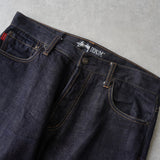 ステューシー ストレート デニム ジーンズ インディゴ - NEWSED