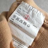 プレイ コム デ ギャルソン ハートロゴ カーディガン ベージュ - NEWSED