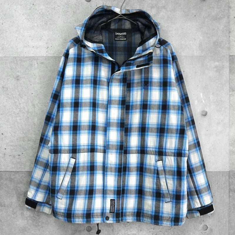 ステューシー × ネイバーフッド マウンテンパーカー チェック柄