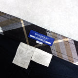 バーバリー コットンパンツ ホースロゴ 刺繍 ネイビー - NEWSED