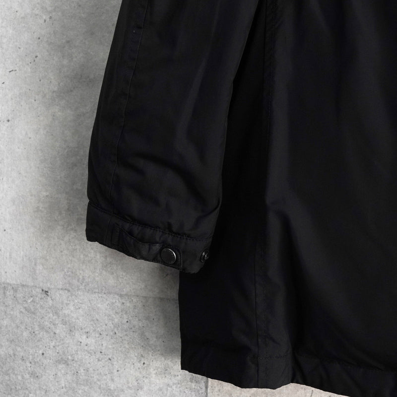 バーバリー ライナー リバーシブル 中綿ジャケット ミドルコート メンズ ブラック - NEWSED