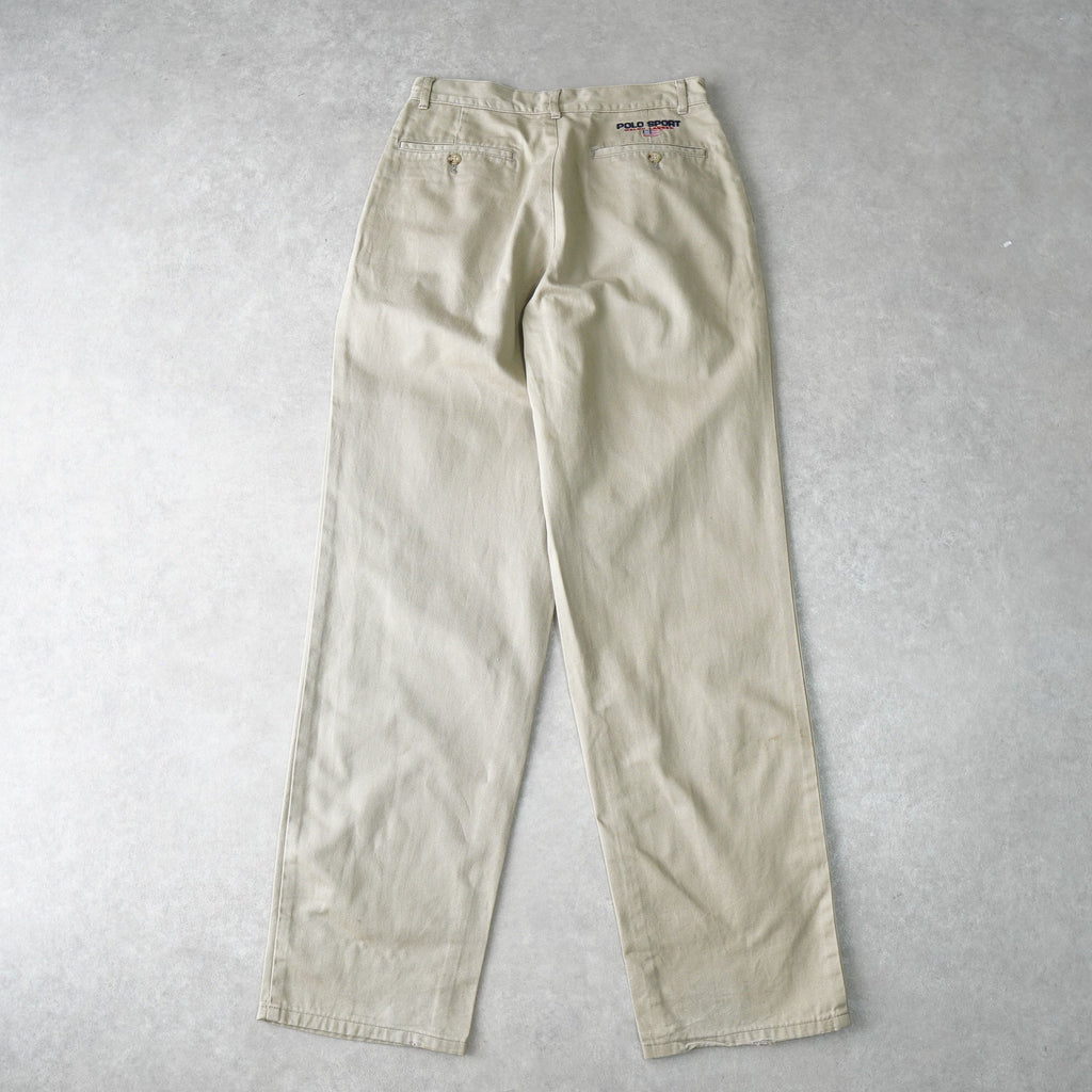 ポロ ラルフローレン デニム チノパン コットンパンツ ベージュ