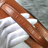 セリーヌ マカダム バニティバッグ ハンドバッグ ブラウン - NEWSED