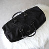 プラダ ポコノ テスート ナイロン サフィアーノレザー ボストンバッグ トライアングルロゴ ブラック