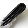 Prada Gathered Nappa Leather Bifold Wallet in Black
