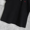 Burberry 黑色马标刺绣 Nova 格纹短袖 Polo 衫