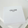 Celine Knot Silver Bangle Bracelet with Box