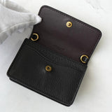 コーチ レザー チェーン ウォレットバッグ カードケース ブラック - NEWSED